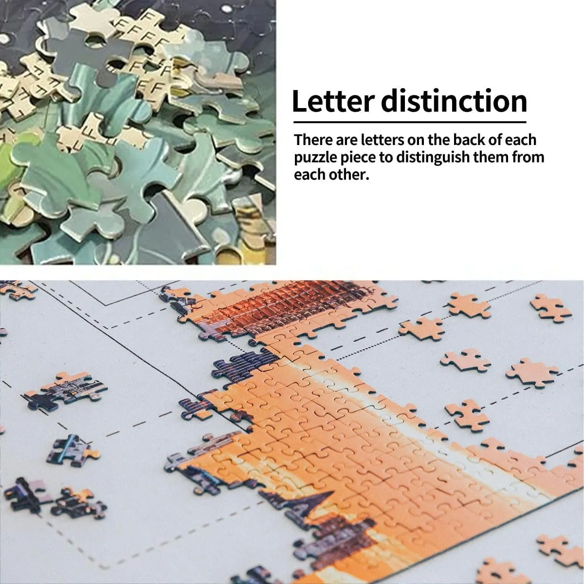 1000 Piece Puzzle Maldives Tropical Island 20" x 30" Countdown Indoor Activities Difficult Jigsaw Puzzle Set for Adults, Children - Educational Toys Gift