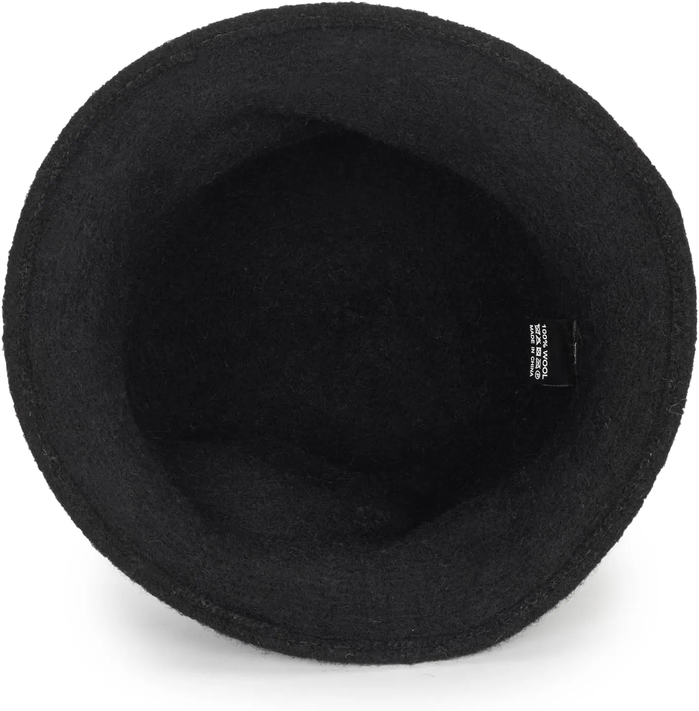 1920S Vintage Cloche Bucket Hat - Warm Winter Wool Cloche Bowler Hat for Women Ladies Derby Party Crushable