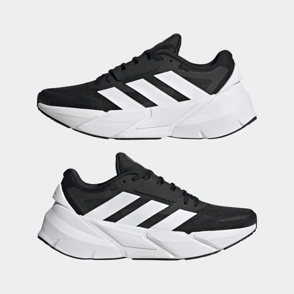 adidas Mens Adistar 2.0 Running Sneakers Shoes - Black