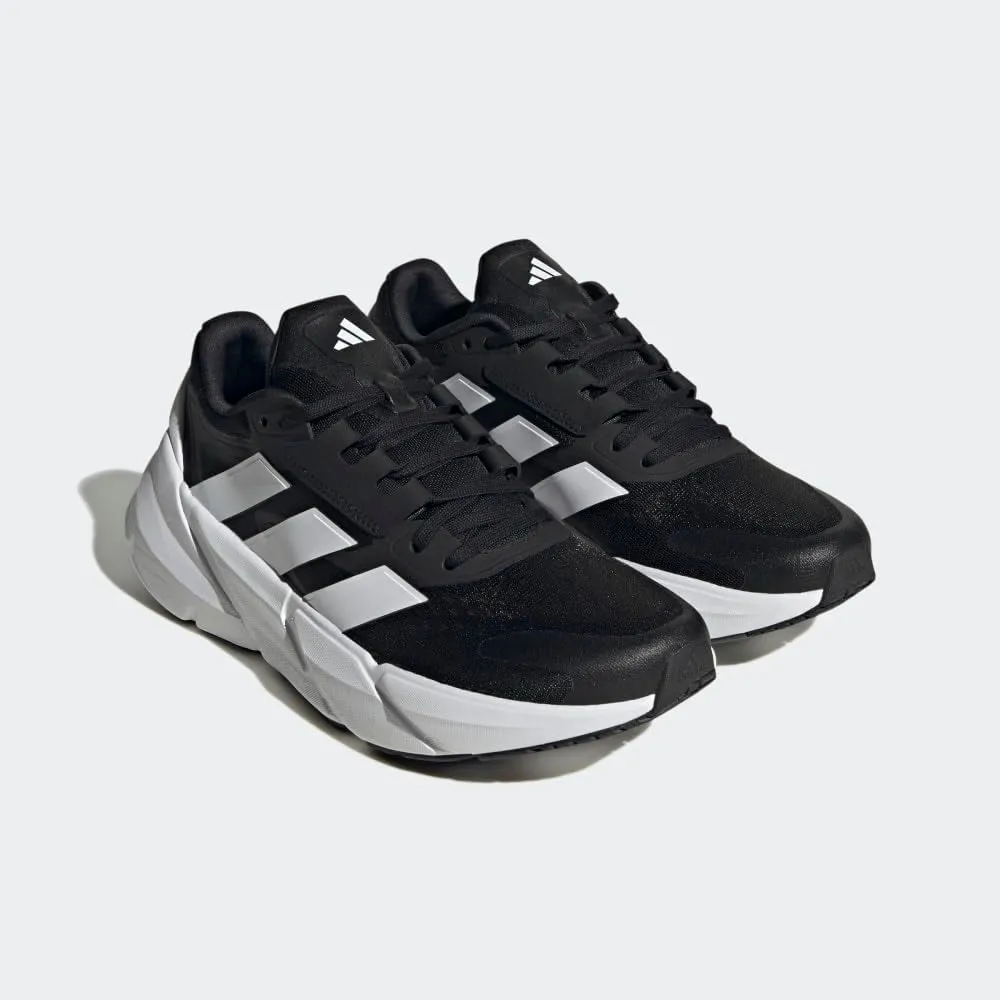 adidas Mens Adistar 2.0 Running Sneakers Shoes - Black