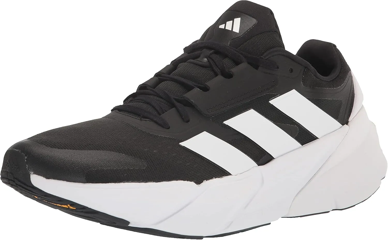 adidas Mens Adistar 2.0 Running Sneakers Shoes - Black