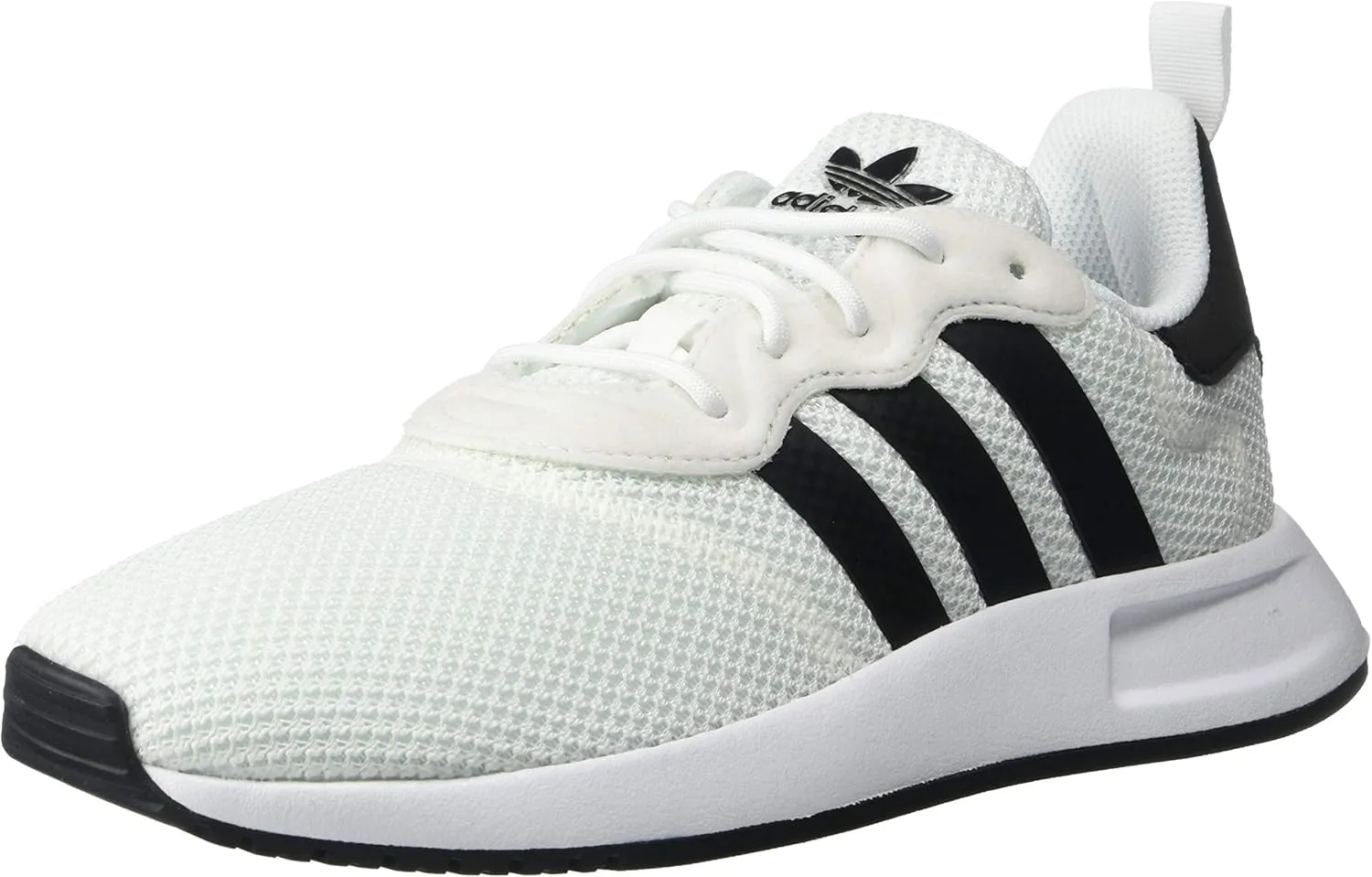 adidas Originals X_PLR S Sneaker, White/Core Black/White, 4 US Unisex Big Kid