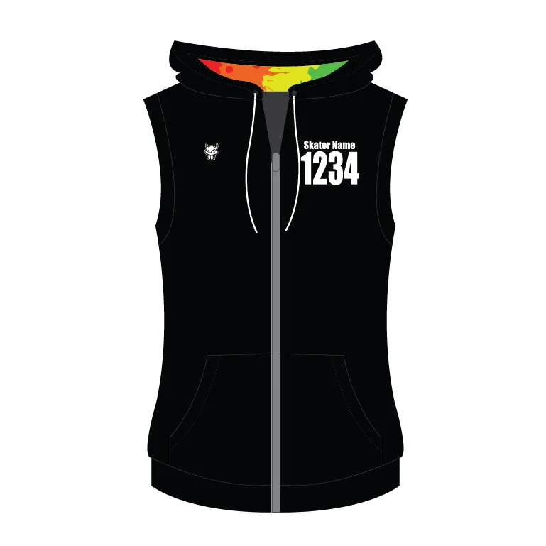 Albuquerque Roller Derby: Sleeveless Hoodie
