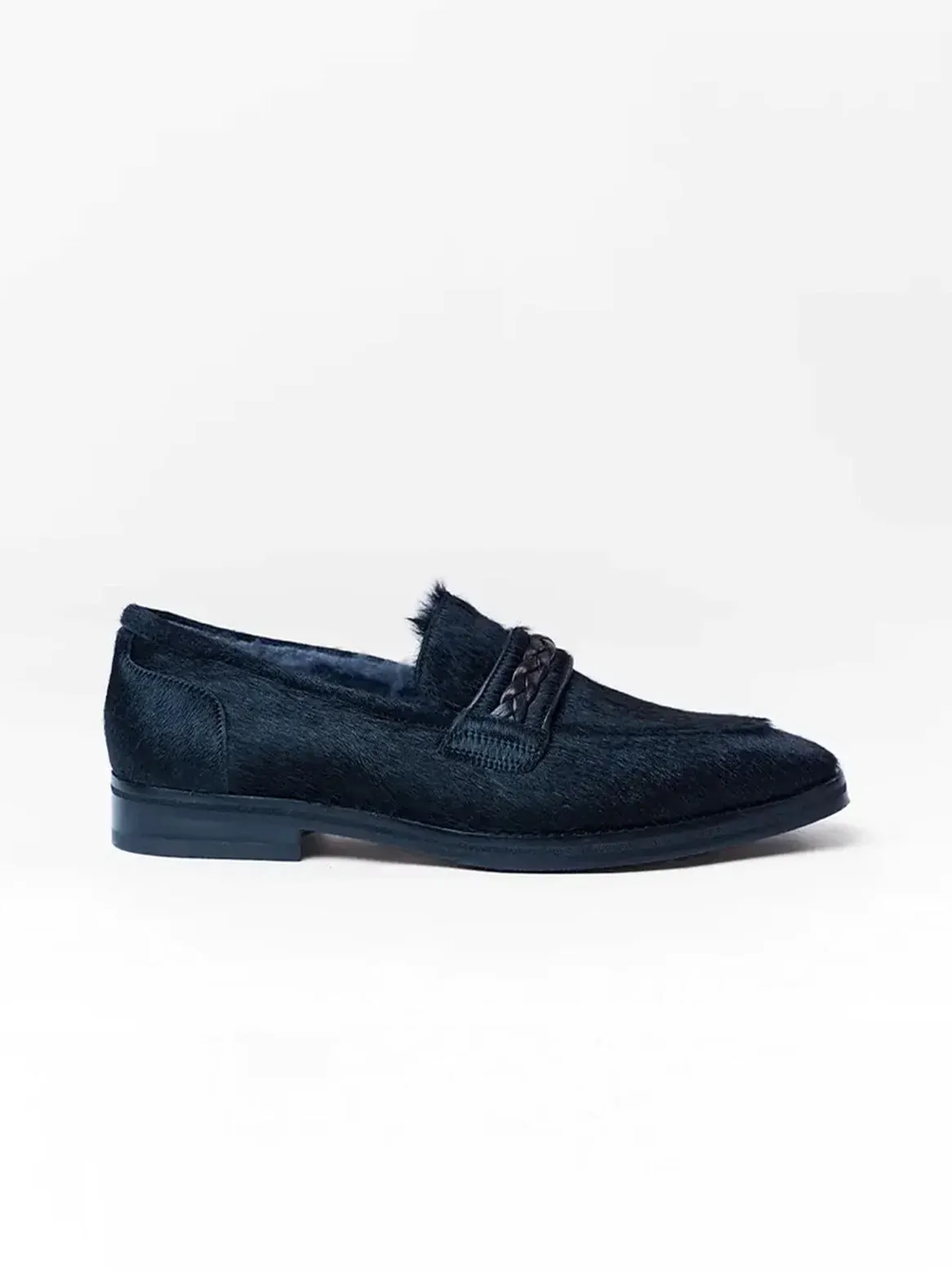 Alfonso Loafer with lambskin lining in black