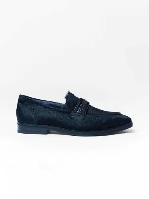 Alfonso Loafer with lambskin lining in black