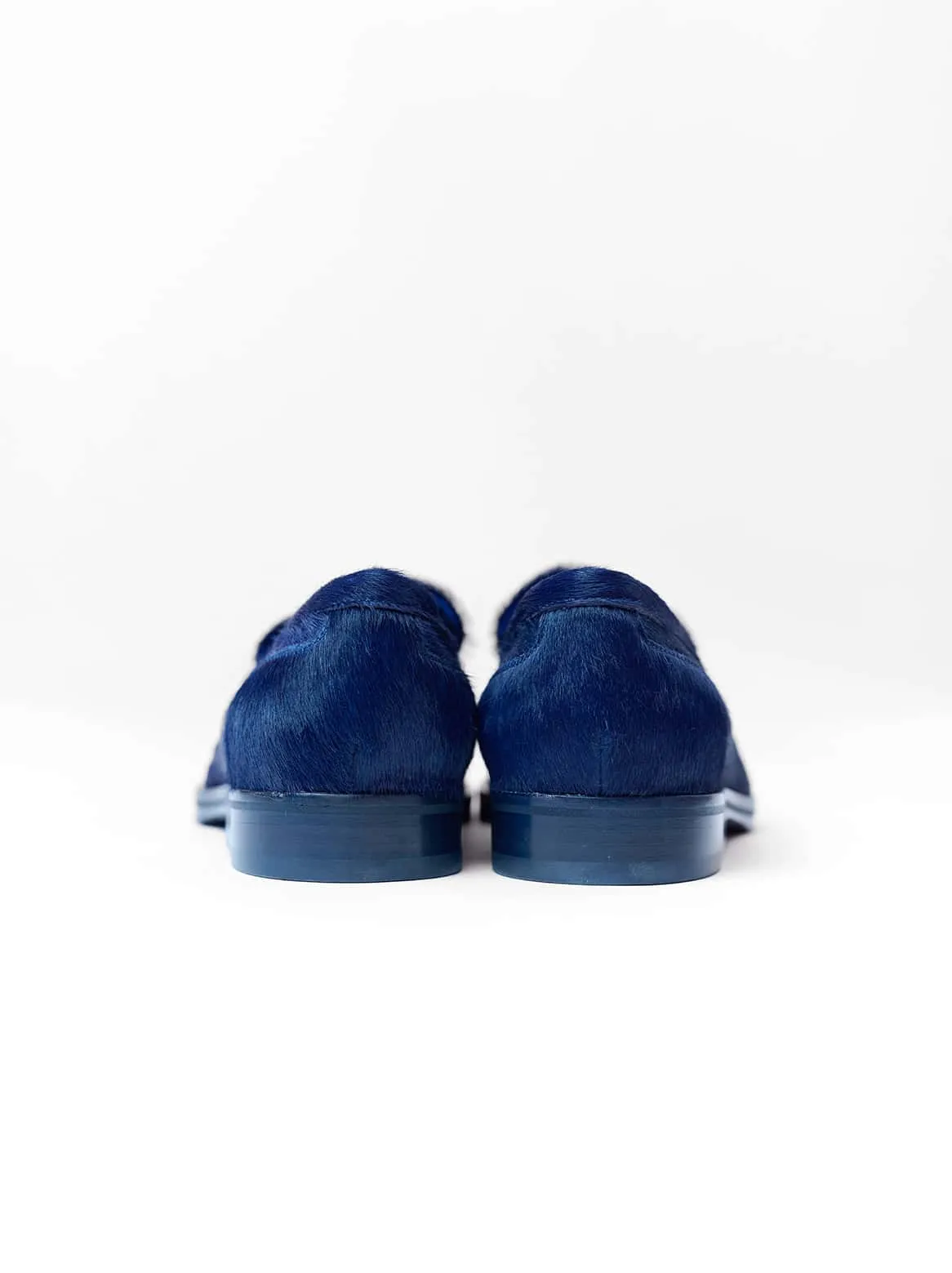 Alfonso loafer with lambskin lining in blue