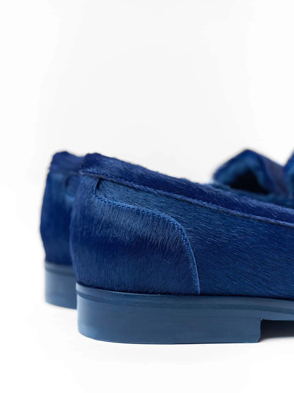 Alfonso loafer with lambskin lining in blue