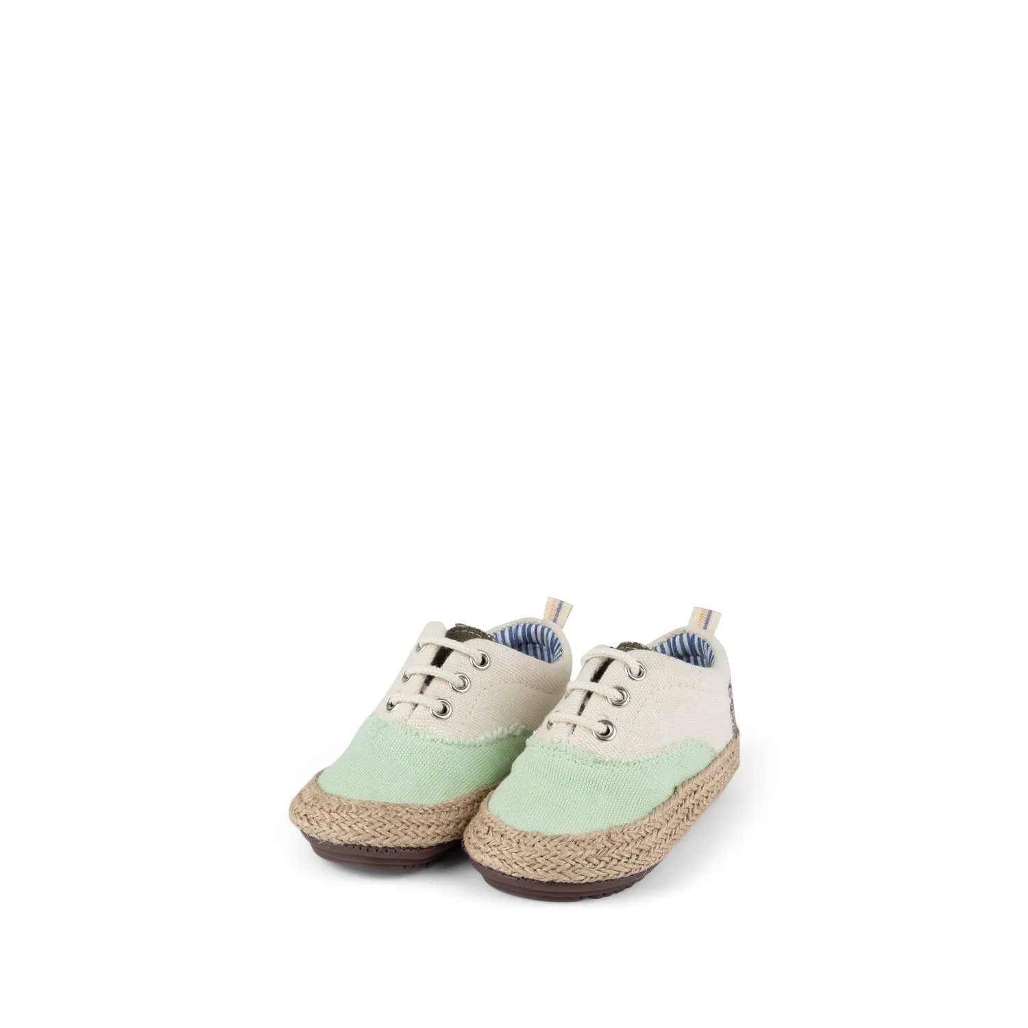 Anis/Cream Eco Derby Shoes
