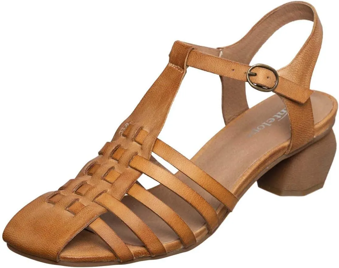 Antelope Women's Aren Leather Heel Sandals