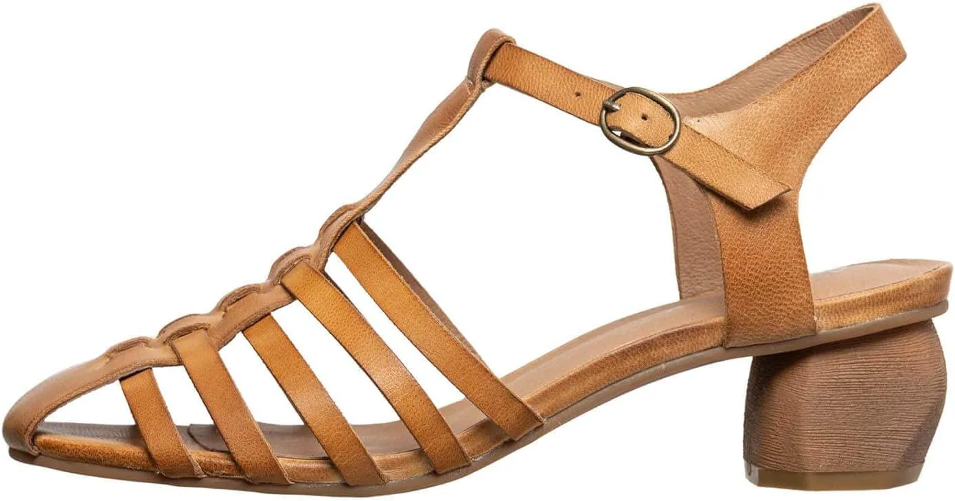 Antelope Women's Aren Leather Heel Sandals