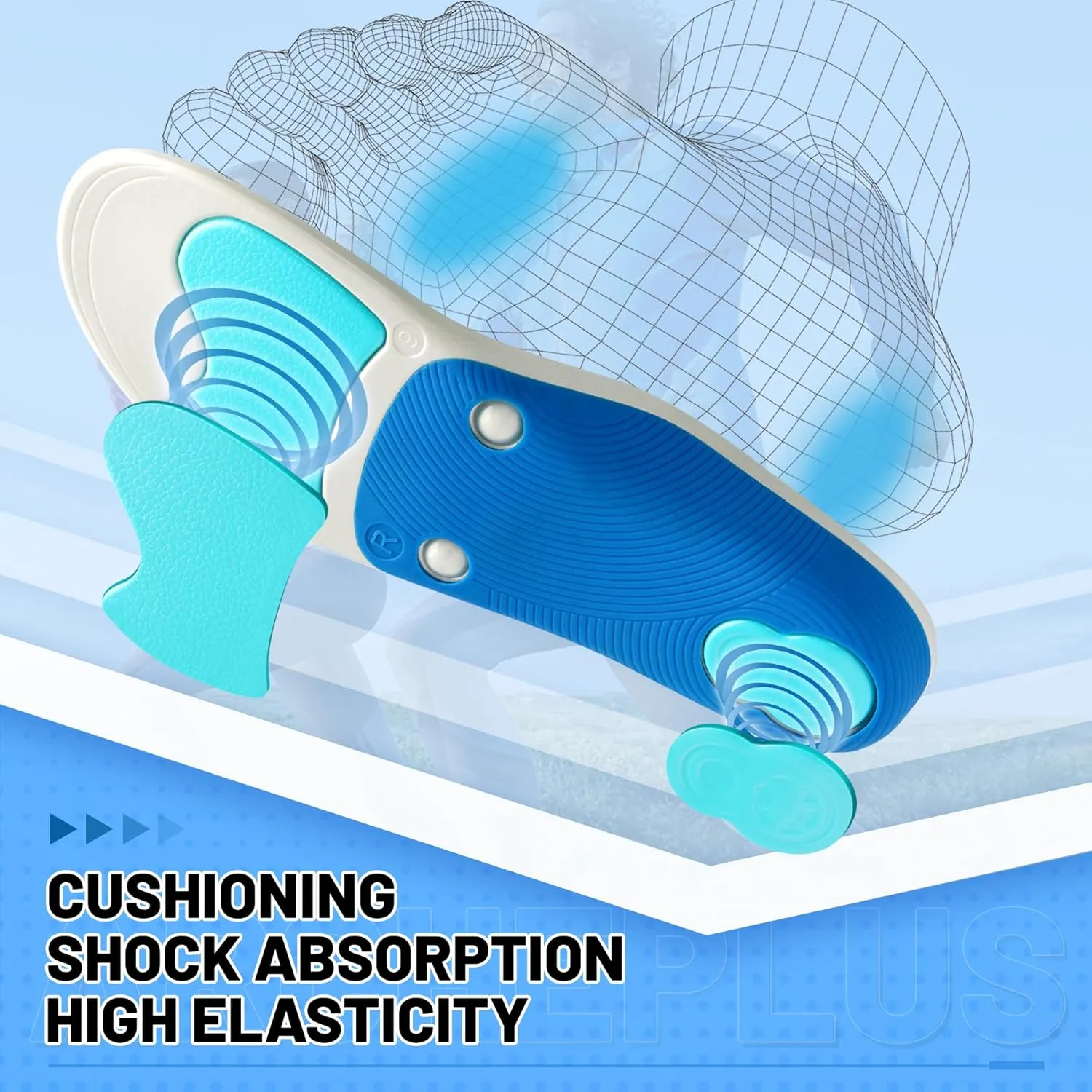 Arch Support Orthotics Insole Plantar Fasciitis Relief Flat Feet para Heel Pain overpronation Inserts Men Women 220  lbs Walk Standing All Day Work Boot Shoe Insoles (Men 12-12 1/2 | Women 13-13 1/2)