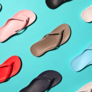 Archies Contoured Arch Support Flip-Flops (colour set 2)