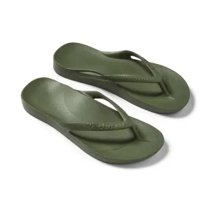 Archie’s Khaki-Arch support jandals
