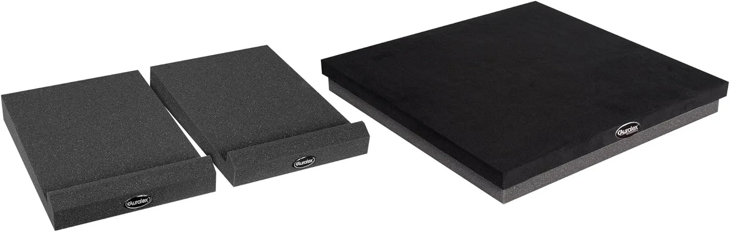 Auralex Acoustics SubDude-II™ MoPAD-XL Subwoofer and Loudspeaker Sound Isolation Set