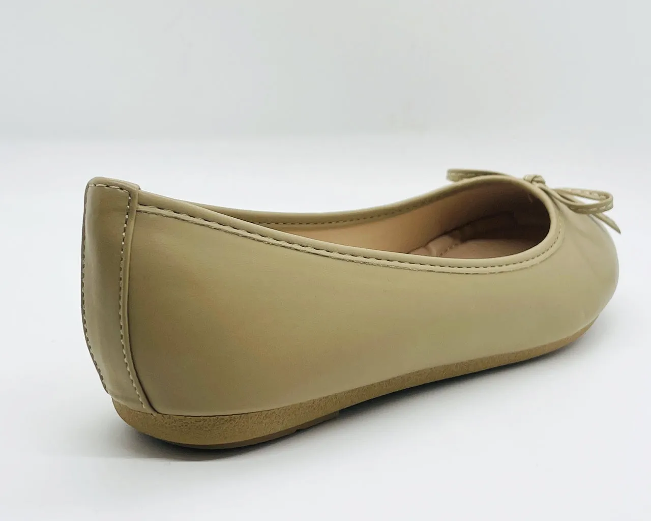 Ballerina Slip On Flat Bow Shoes