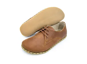 Barefoot Derby Shoes Tan