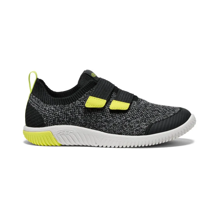 Big Kids' KNX Knit Double Strap - Black/Evening Primrose