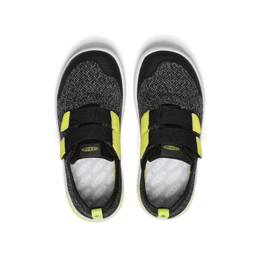 Big Kids' KNX Knit Double Strap - Black/Evening Primrose