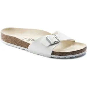 Birkenstock Unisex Madrid Sandal - Birko Flor White
