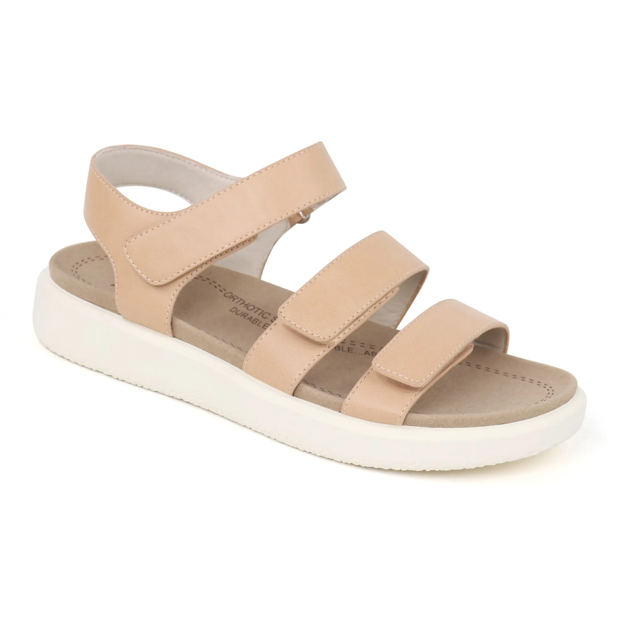 Black Arch Support Sandals-Kitty