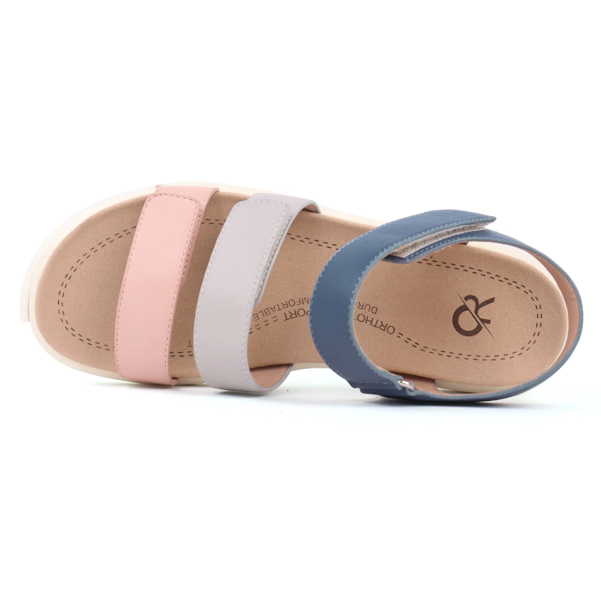 Black Arch Support Sandals-Kitty