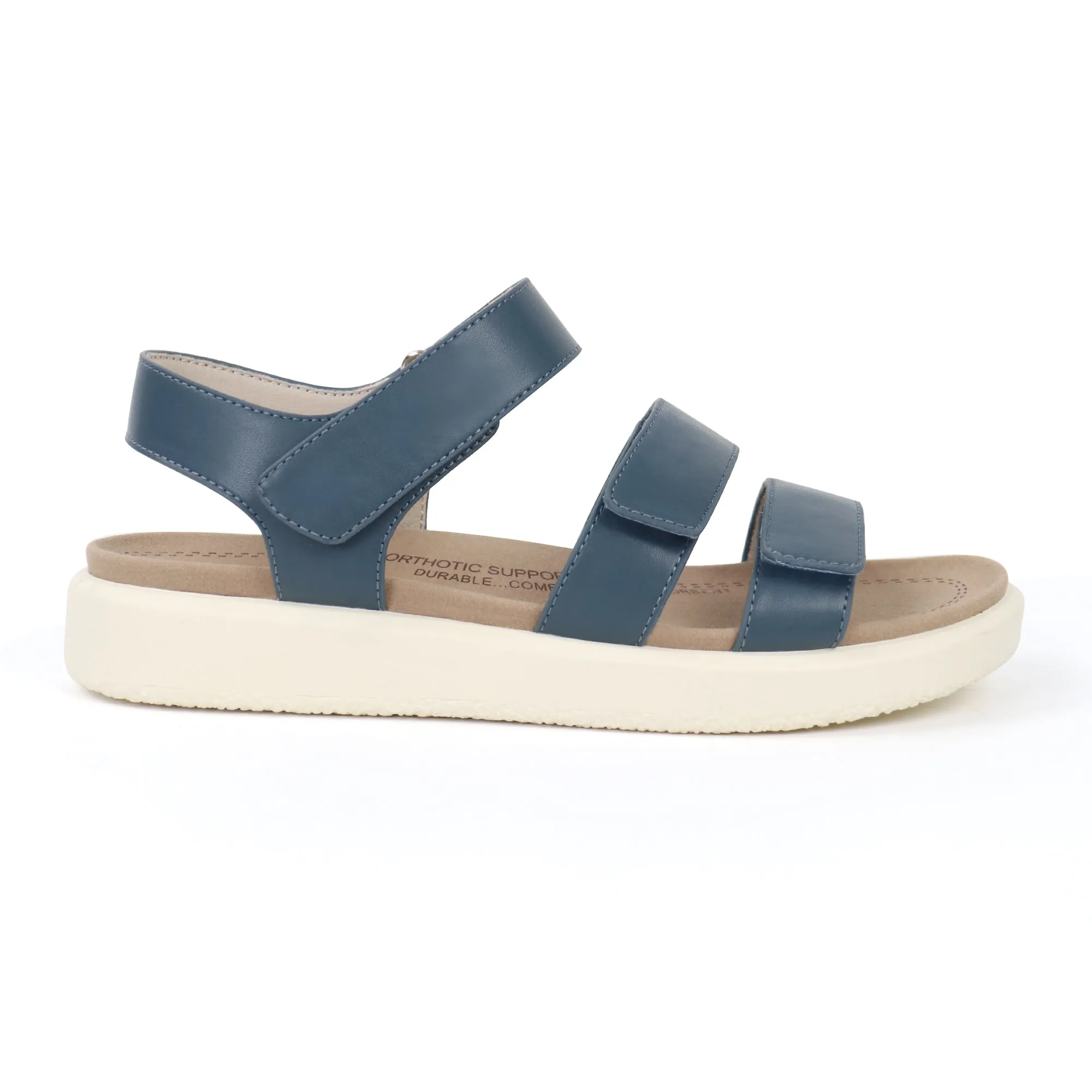 Black Arch Support Sandals-Kitty