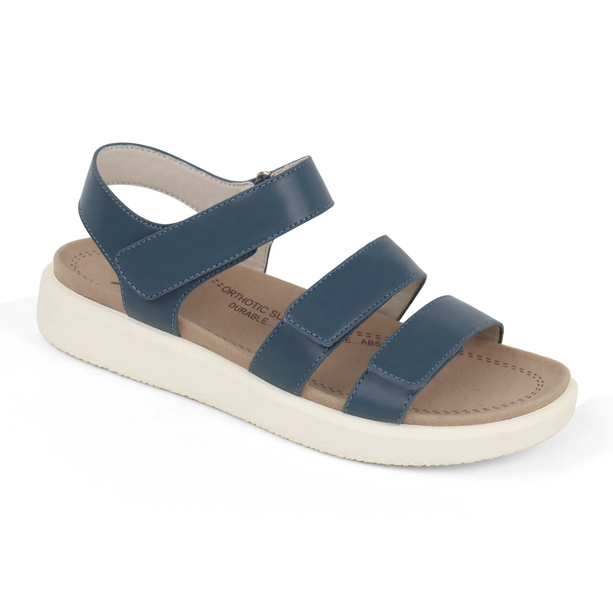 Black Arch Support Sandals-Kitty