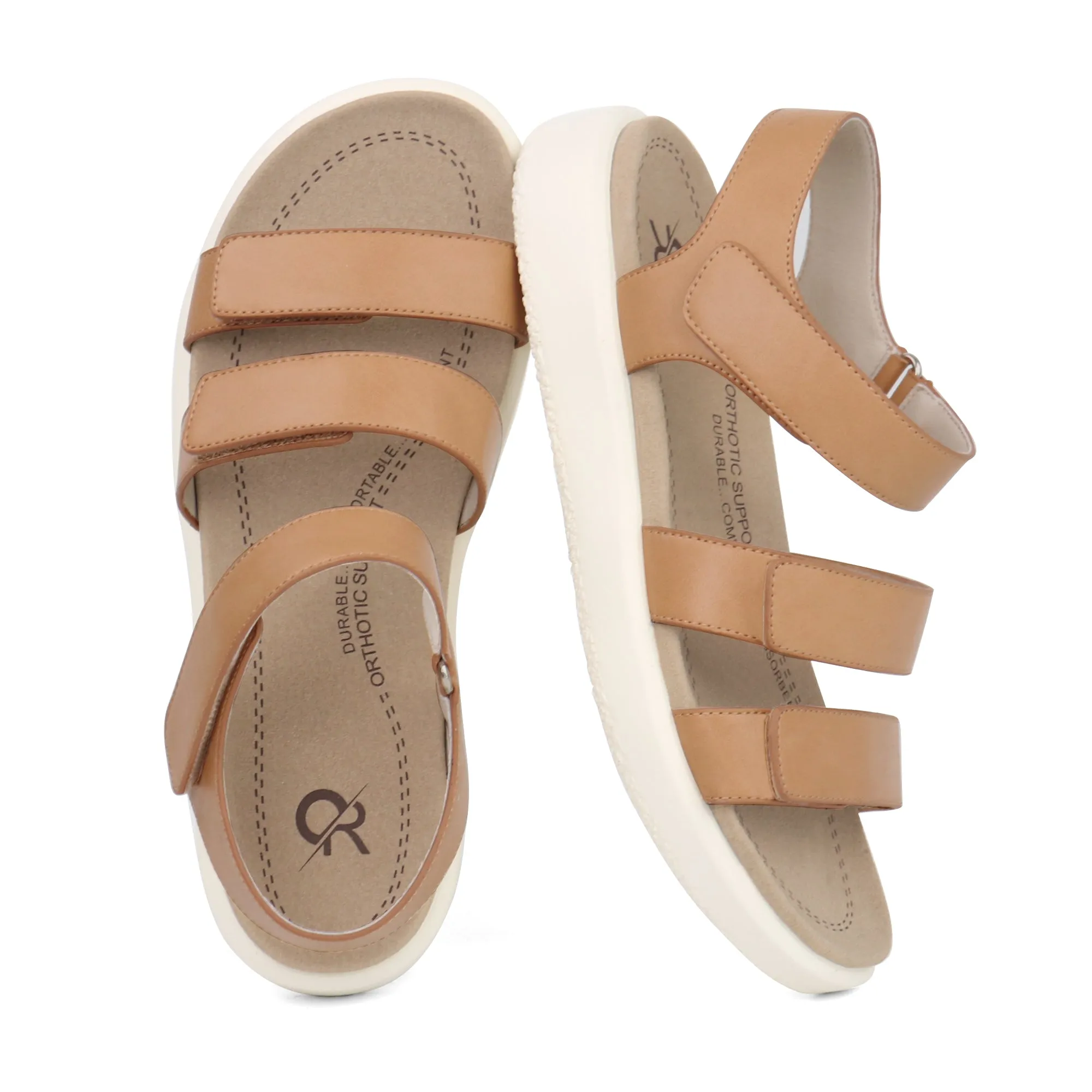 Black Arch Support Sandals-Kitty