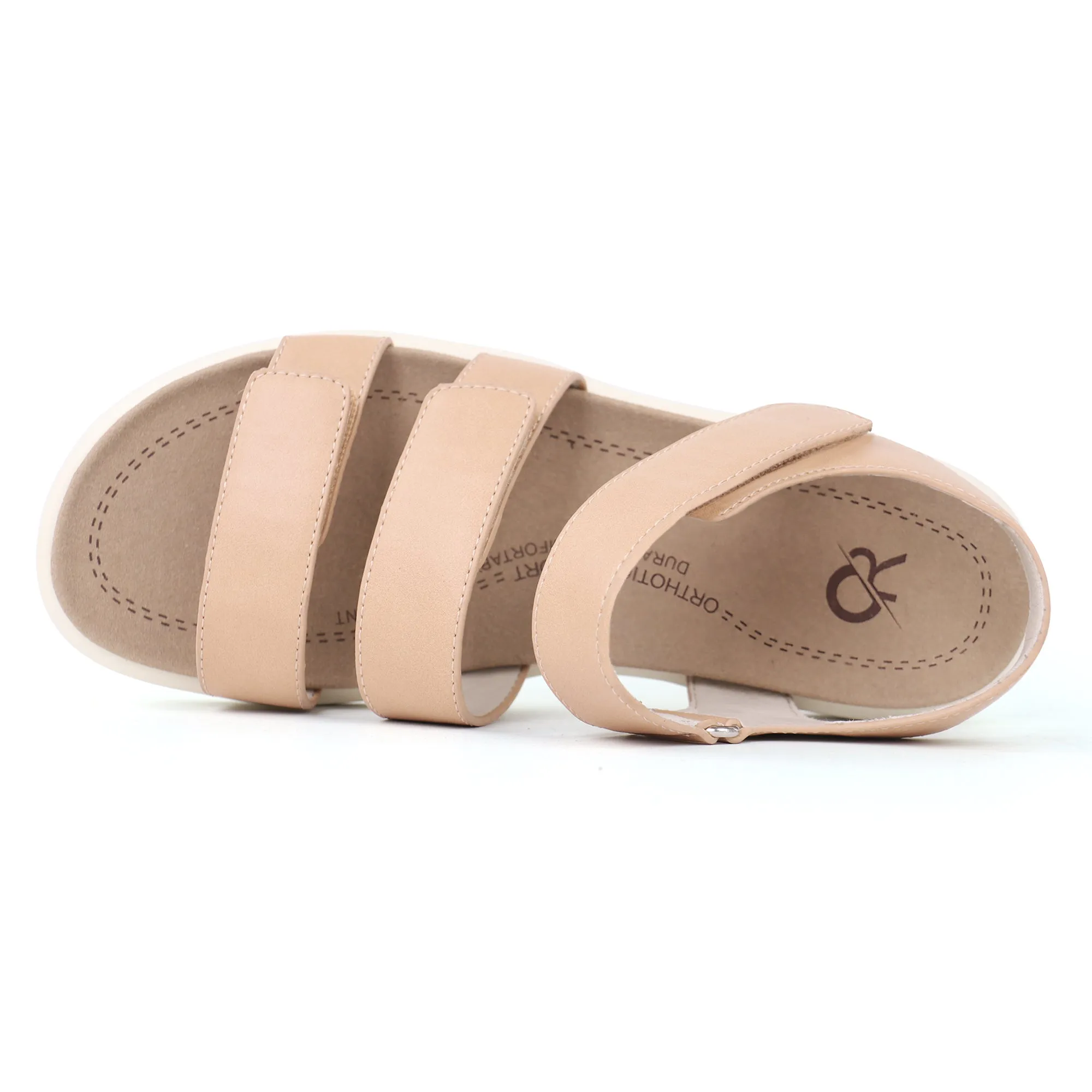 Black Arch Support Sandals-Kitty