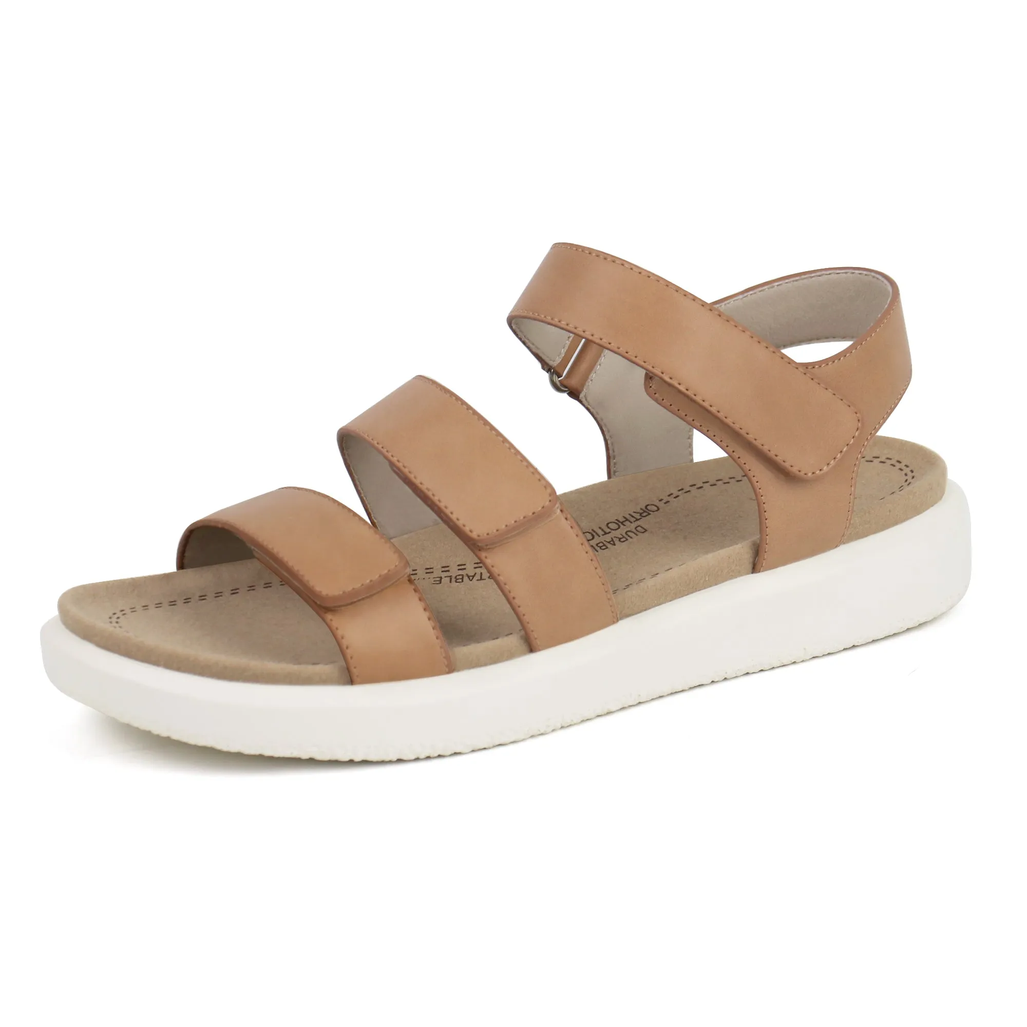 Black Arch Support Sandals-Kitty