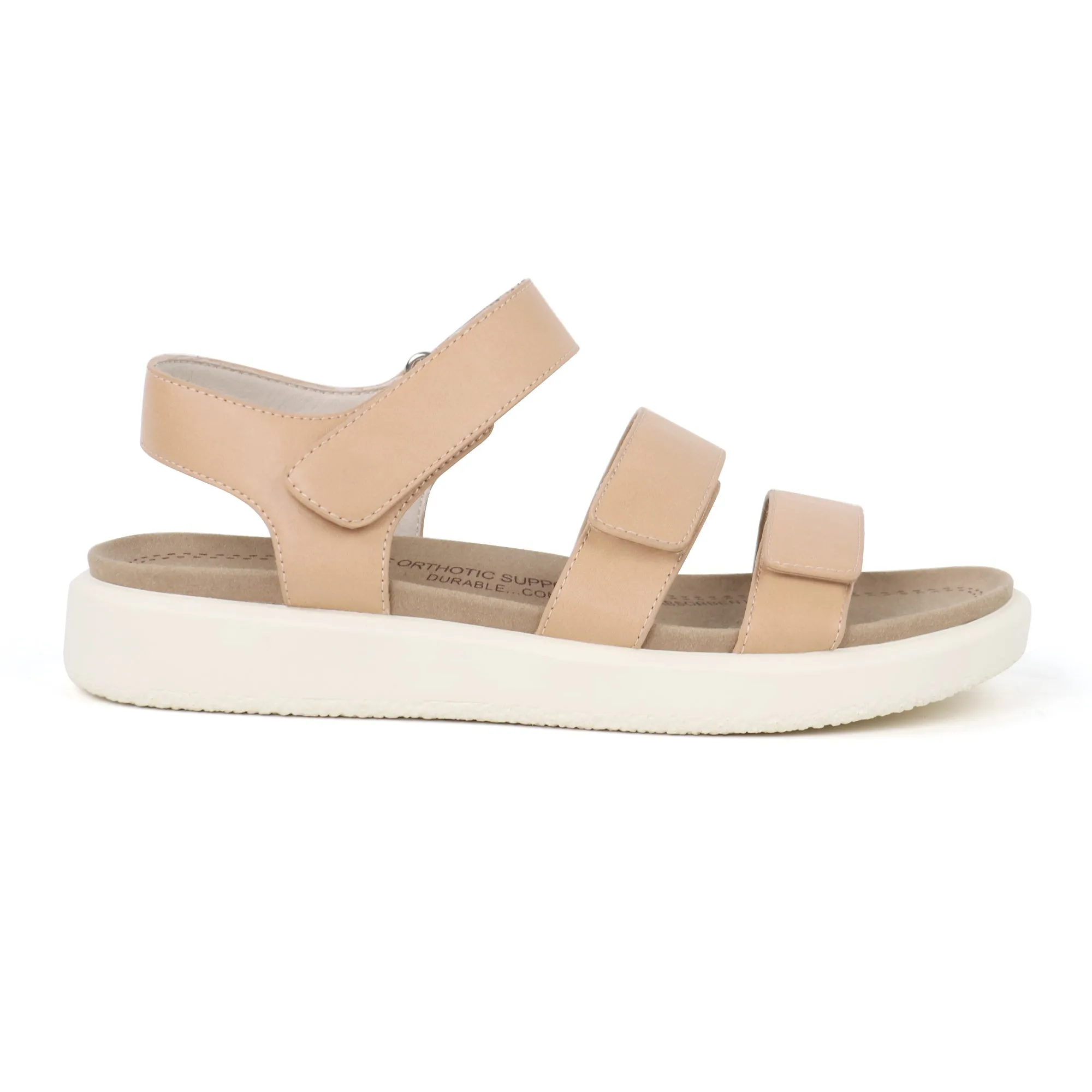 Black Arch Support Sandals-Kitty
