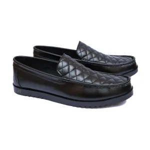 Black Vibram Cherry Loafer