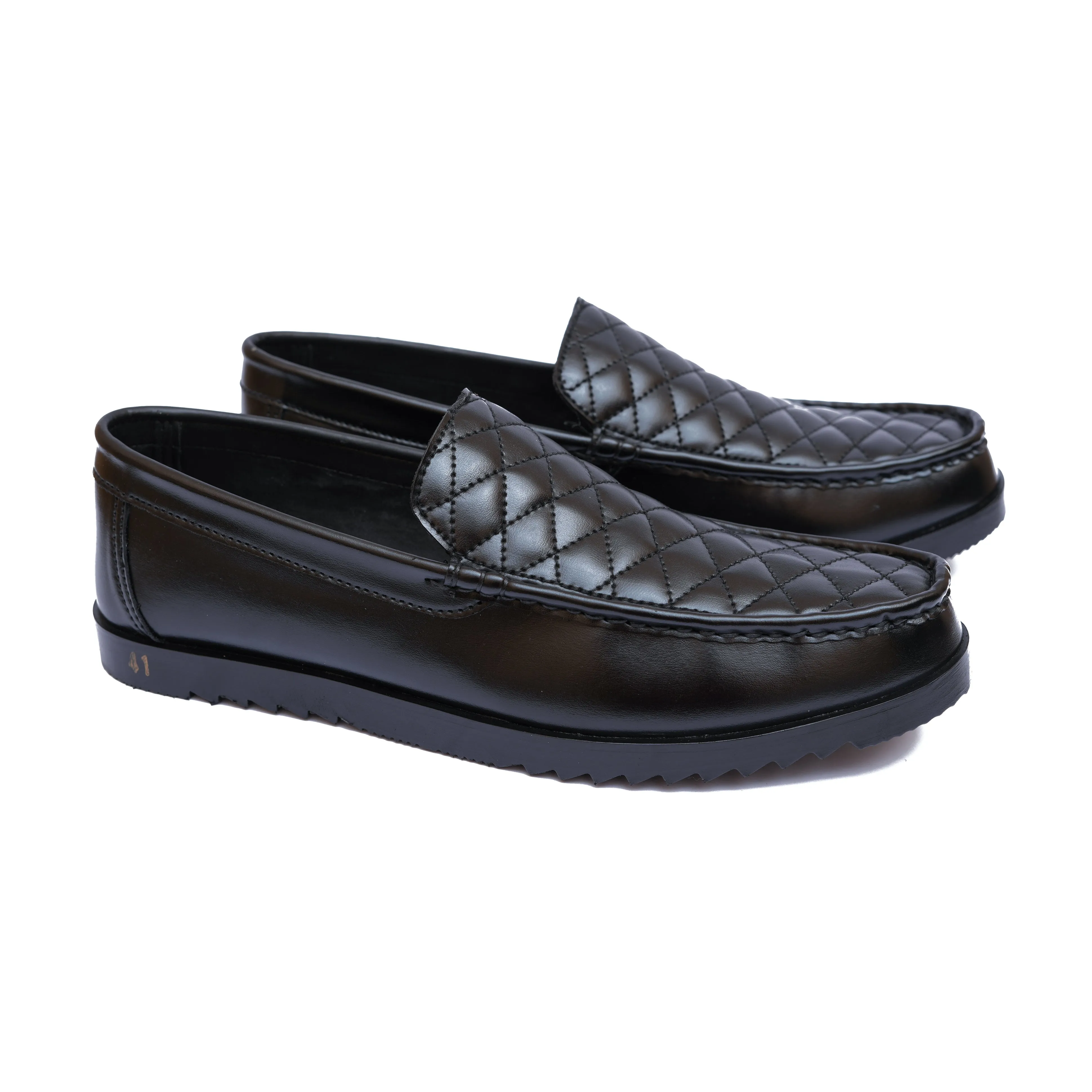 Black Vibram Cherry Loafer