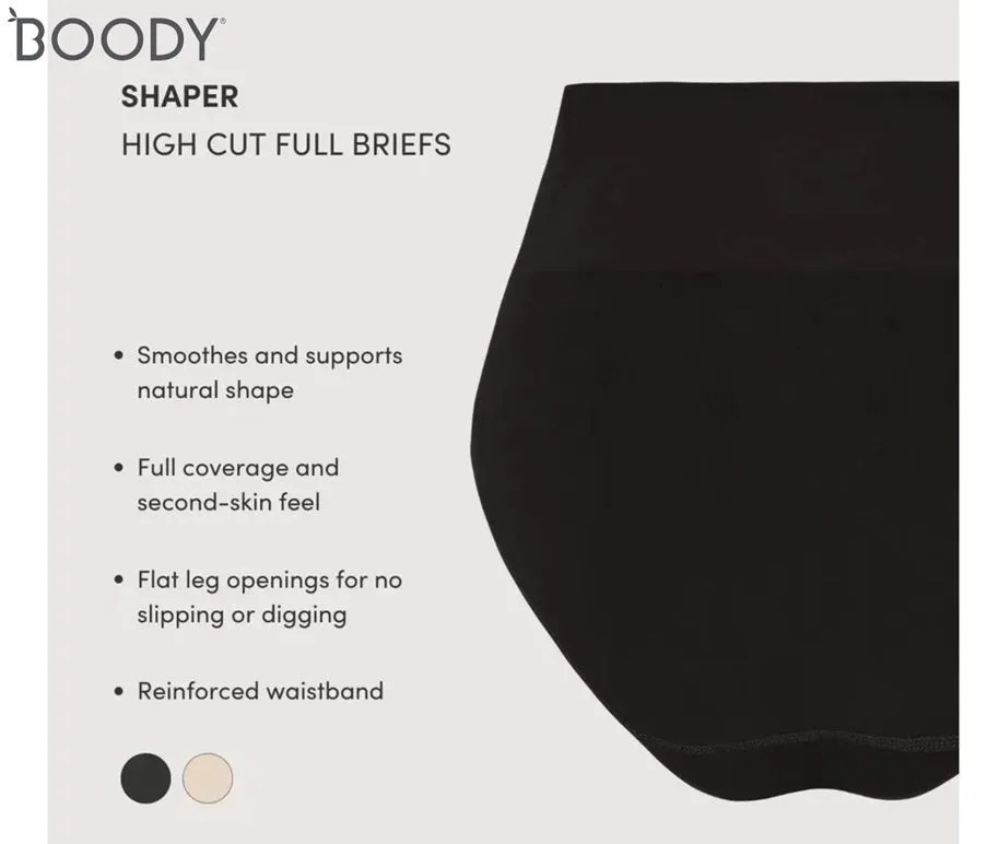 BOODY SHAPER HIGH CUT FULL BRIEFS