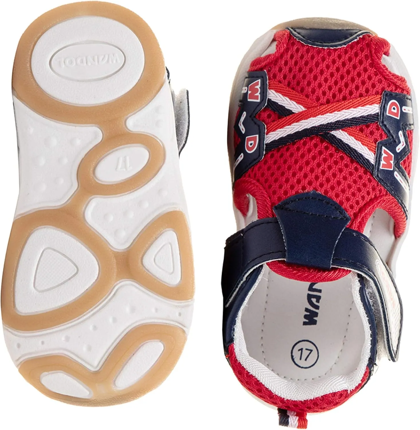 Boys Girls Athletic Sandals Outdoor Breathable Closed- Toe Sports Sandals