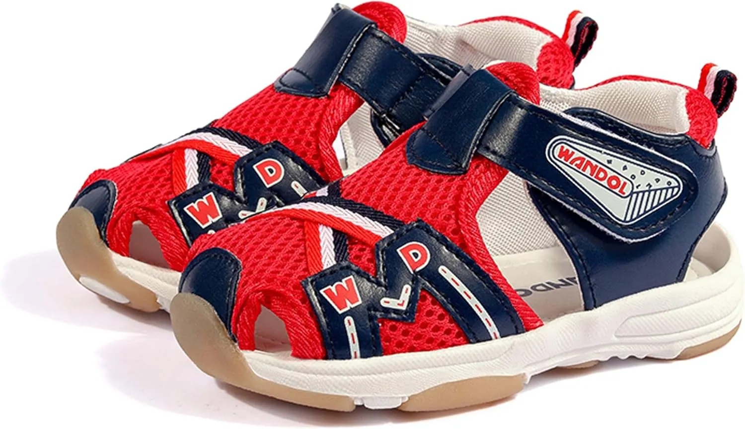 Boys Girls Athletic Sandals Outdoor Breathable Closed- Toe Sports Sandals