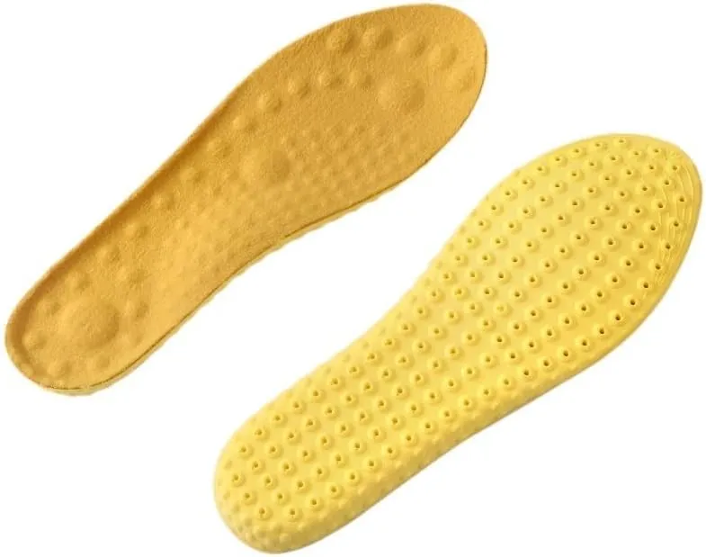 Casual Men's and Women's Insole Thermal Insole Sweat-Absorbing Shock Absorbing Plus Velvet Insole(35-36)