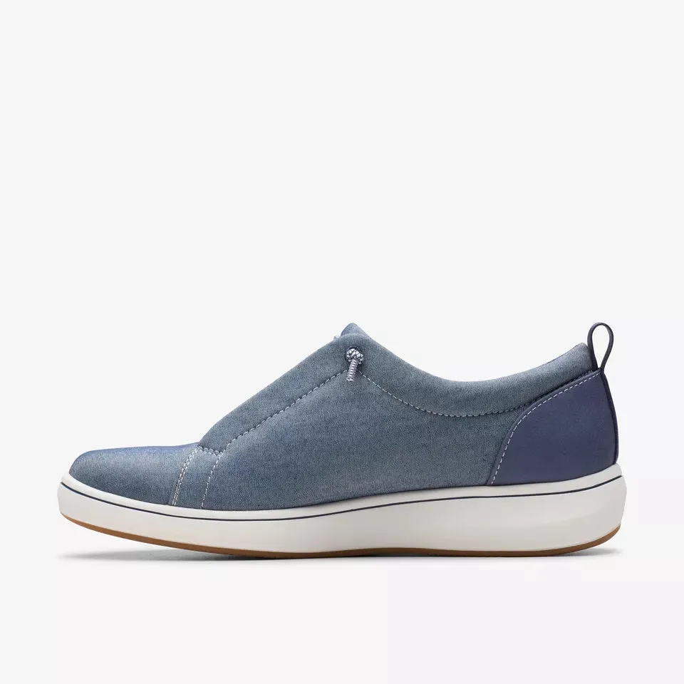Clarks Women's Breeze Sky Lace Navy 26181593