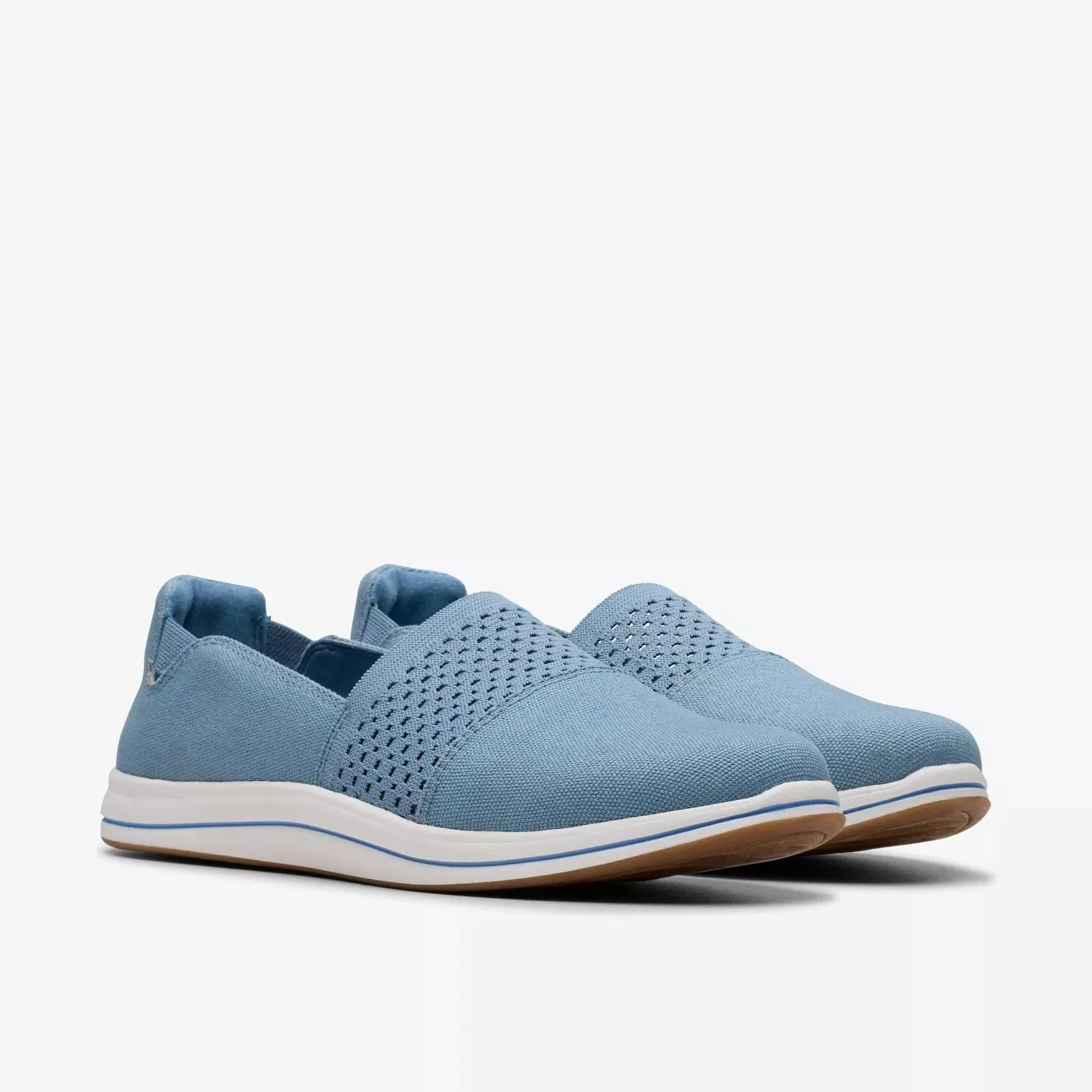 Clarks Women's Breeze Vibe Light Blue 26181896