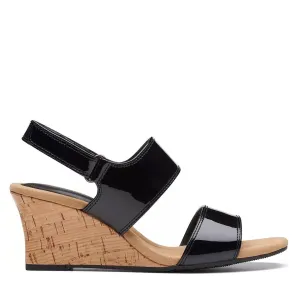 Clarks Women's Kyarra Faye Black Patent 26171846