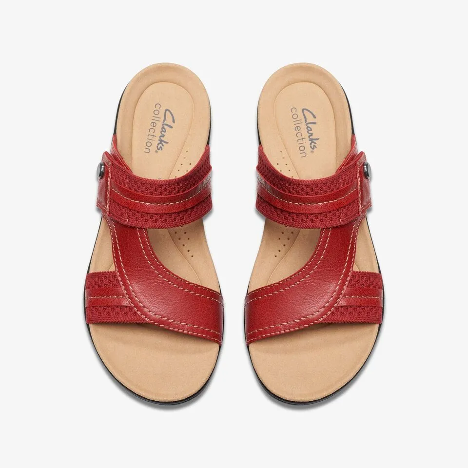 Clarks Women's Laurieann Cara Red Combi 26177332