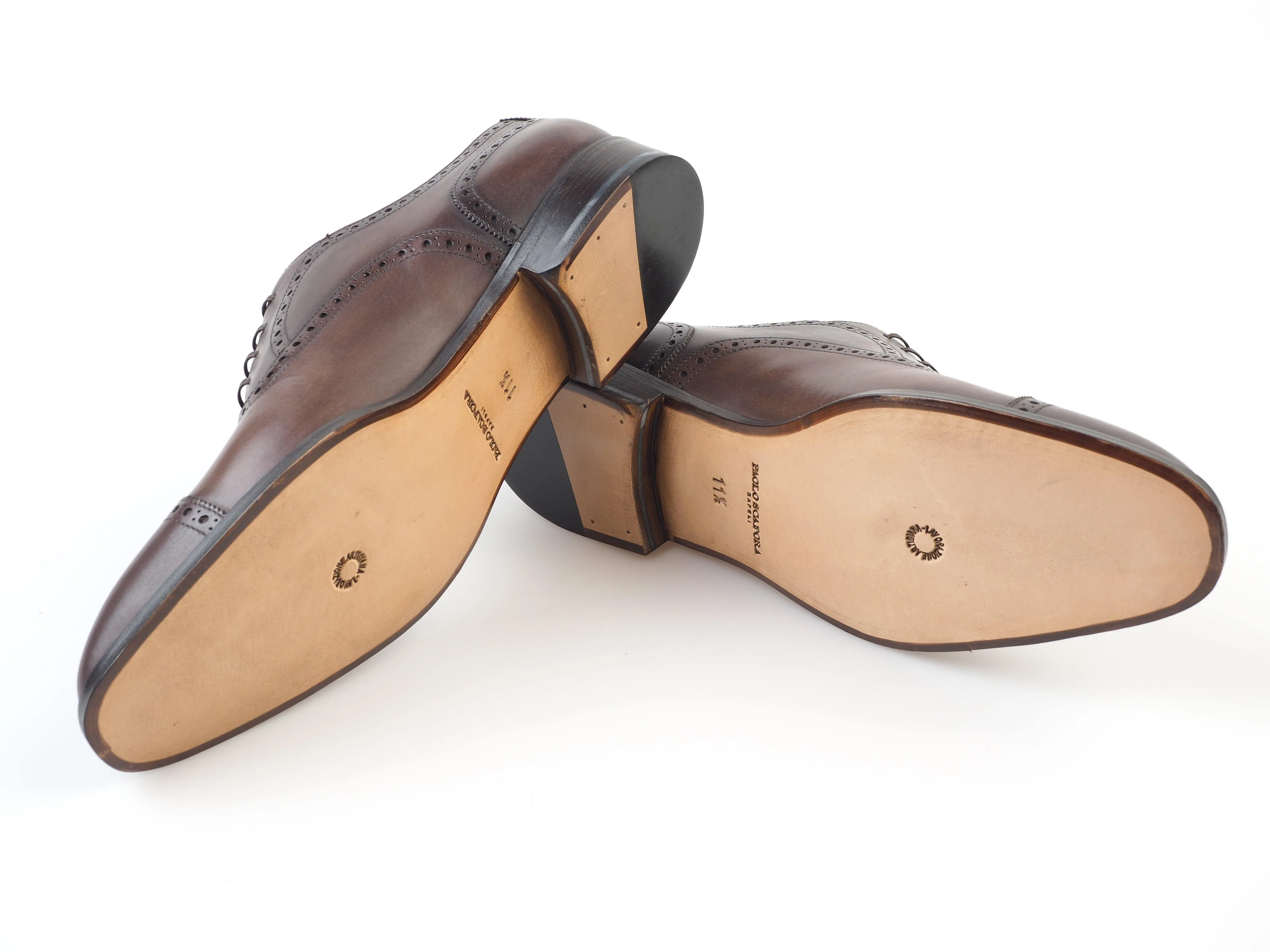 Classic leather derby brogue Shoes