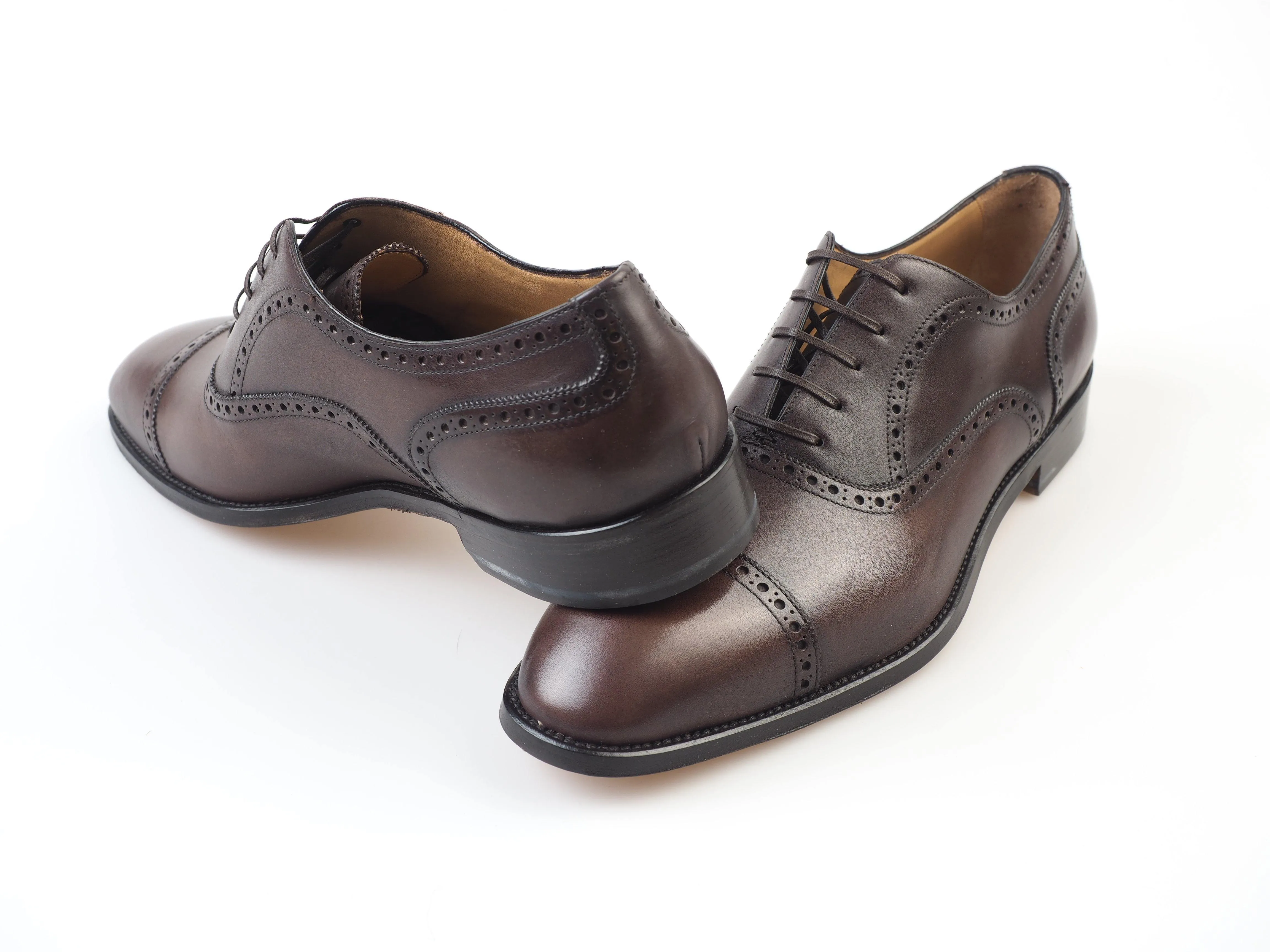 Classic leather derby brogue Shoes