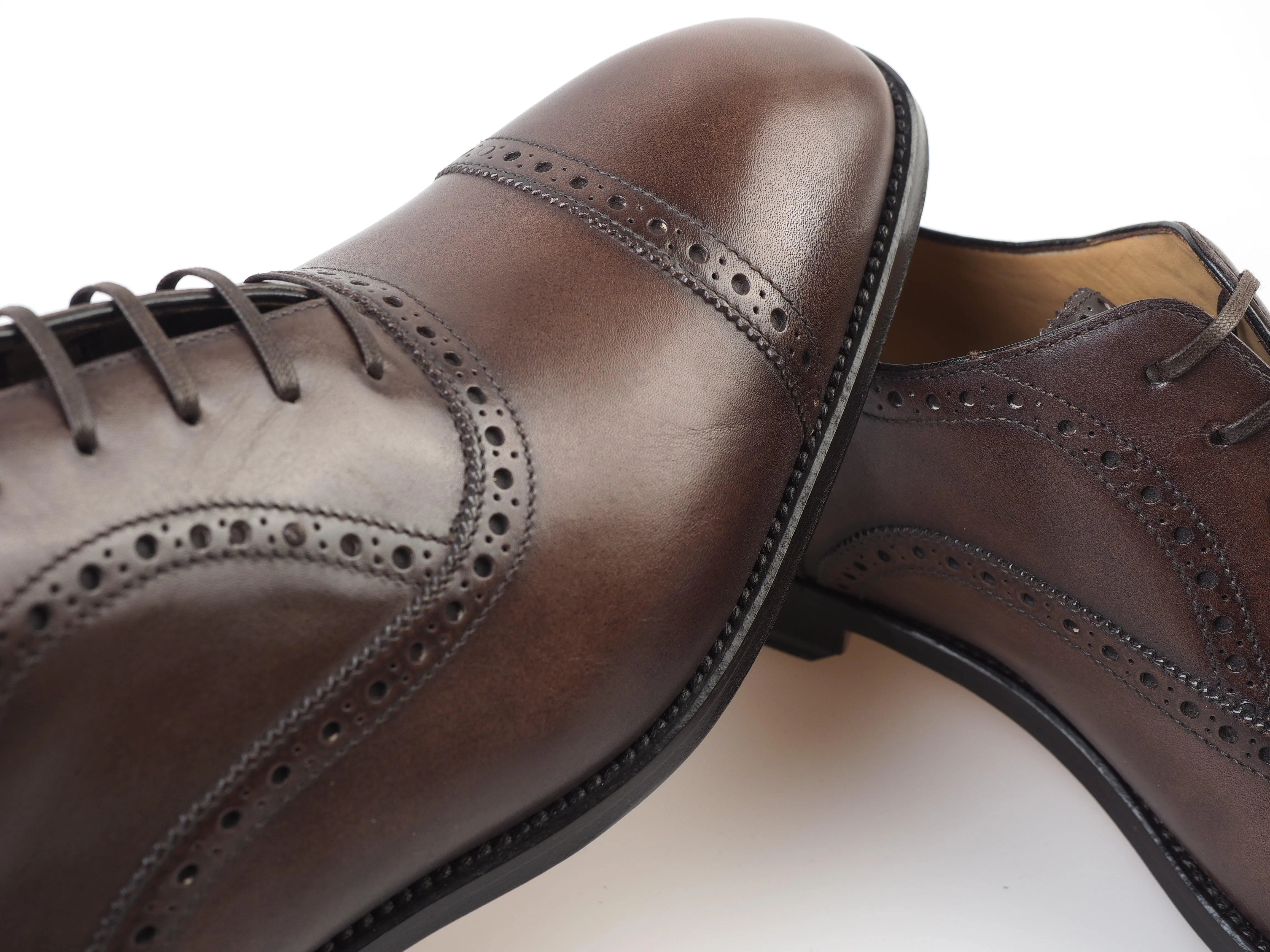 Classic leather derby brogue Shoes