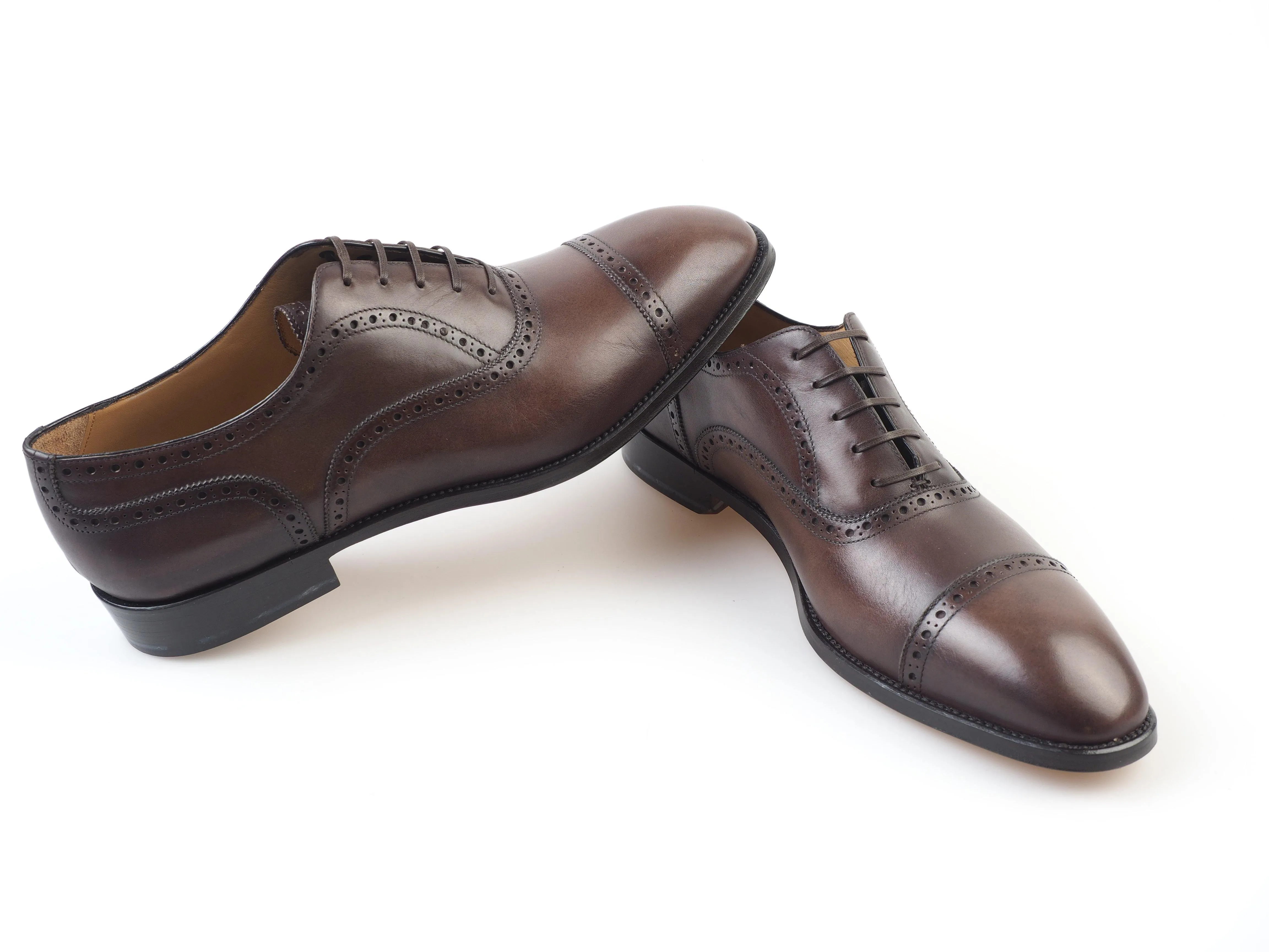 Classic leather derby brogue Shoes