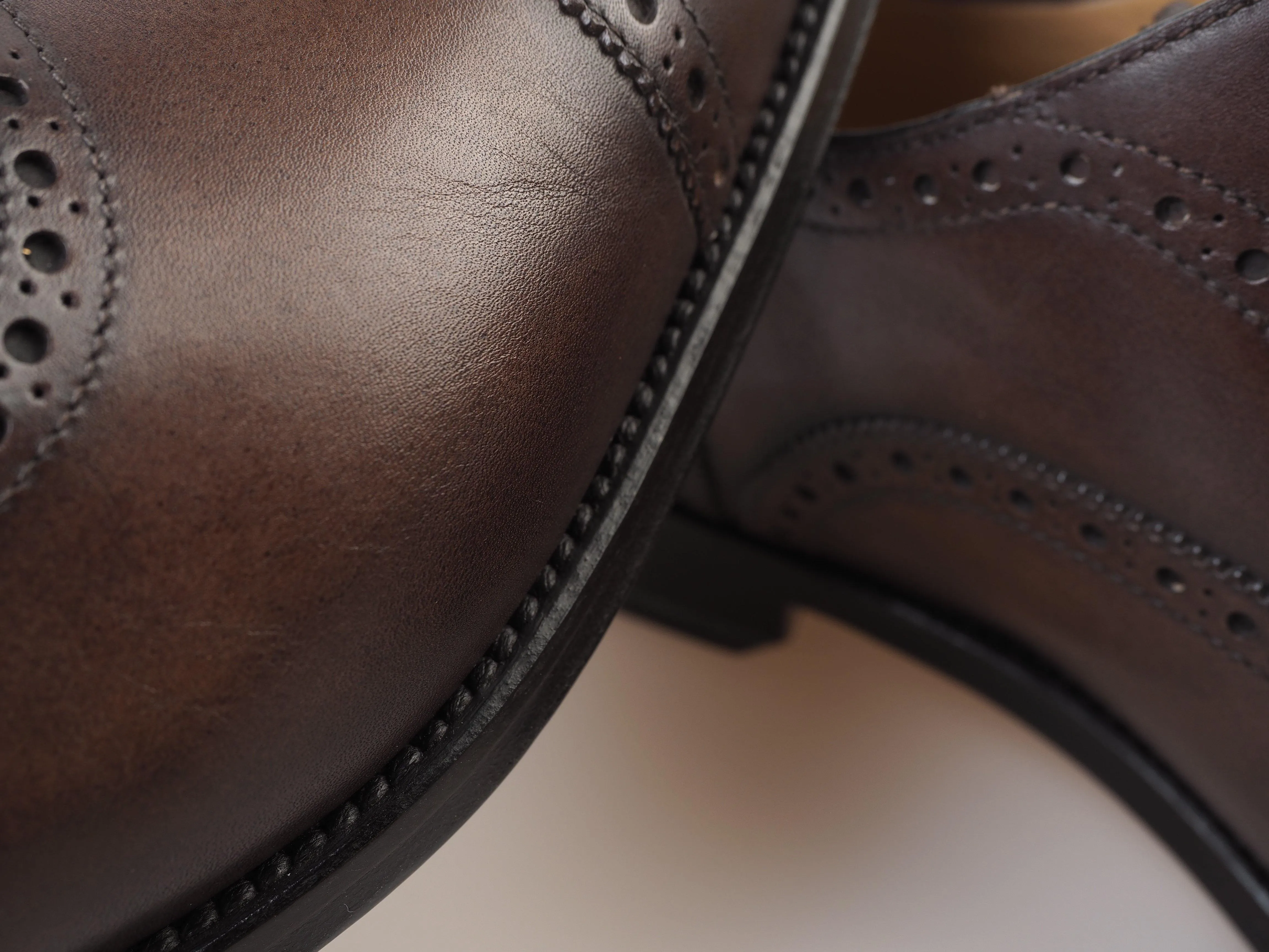 Classic leather derby brogue Shoes