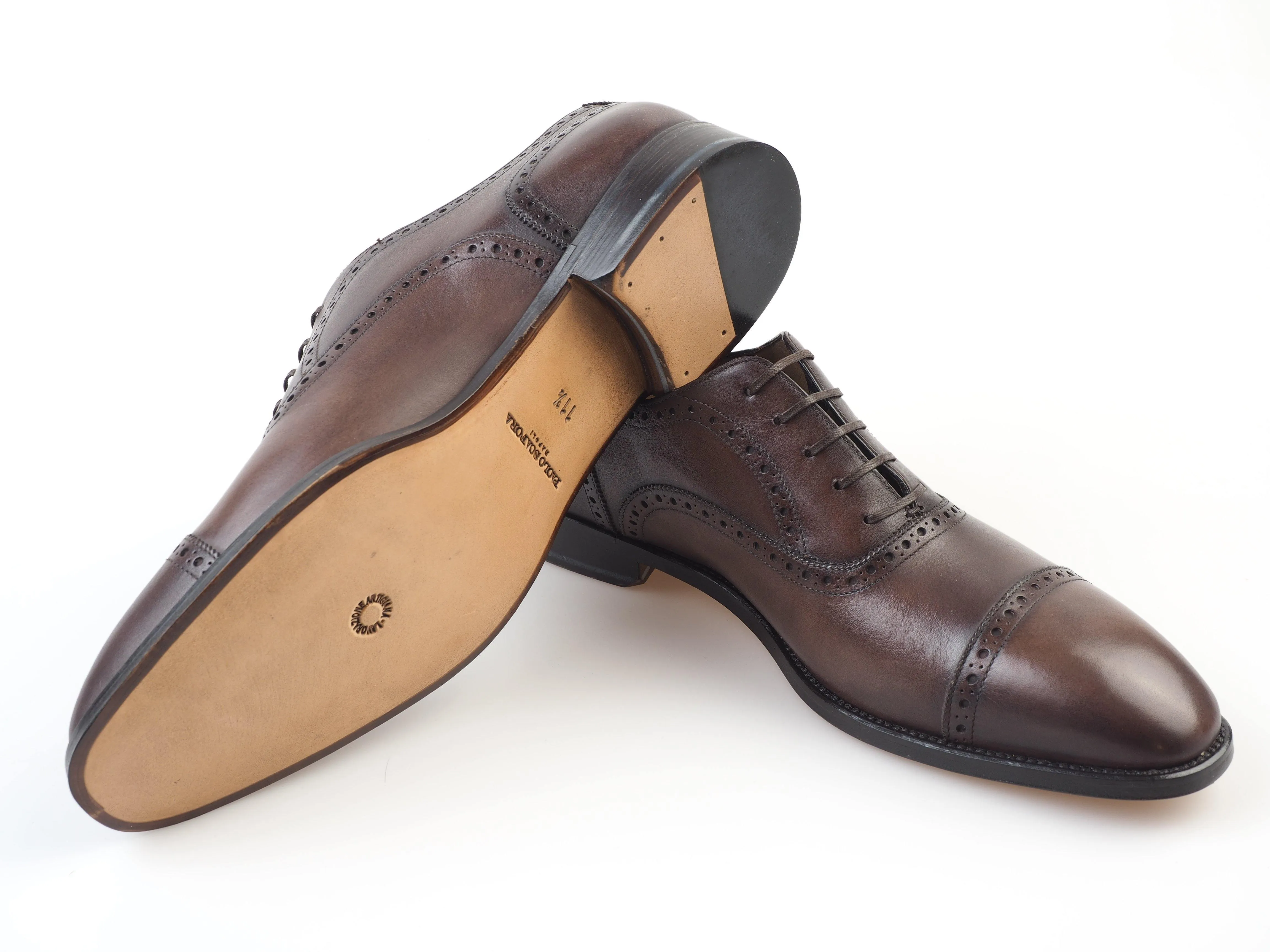 Classic leather derby brogue Shoes