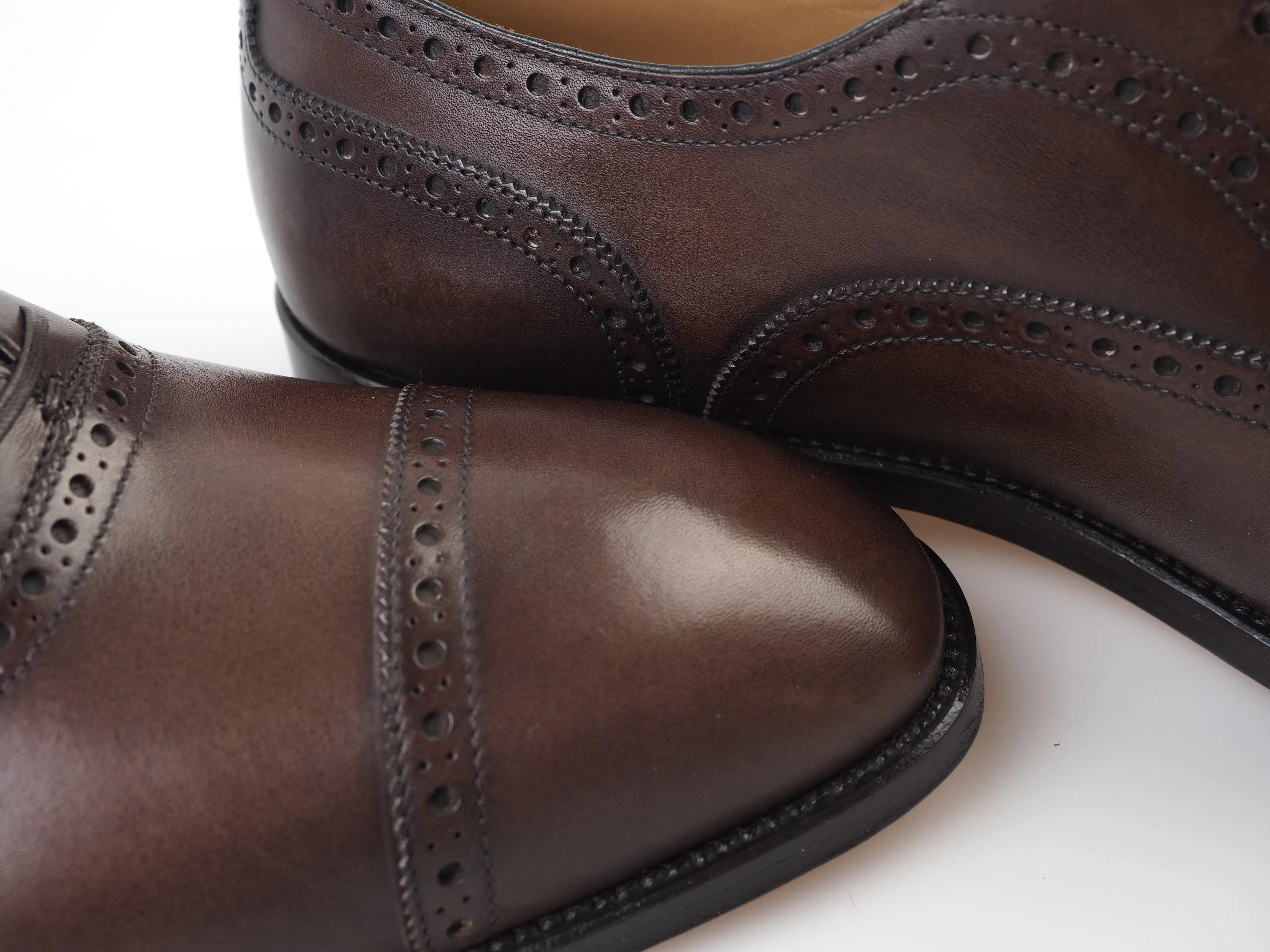 Classic leather derby brogue Shoes