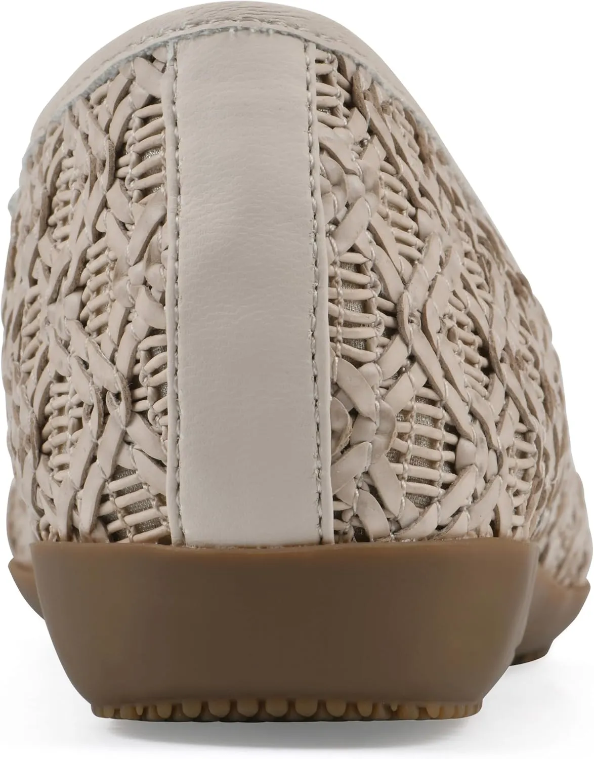 CLIFFS BY WHITE MOUNTAIN Women's Cariann Woven Ballet Flat