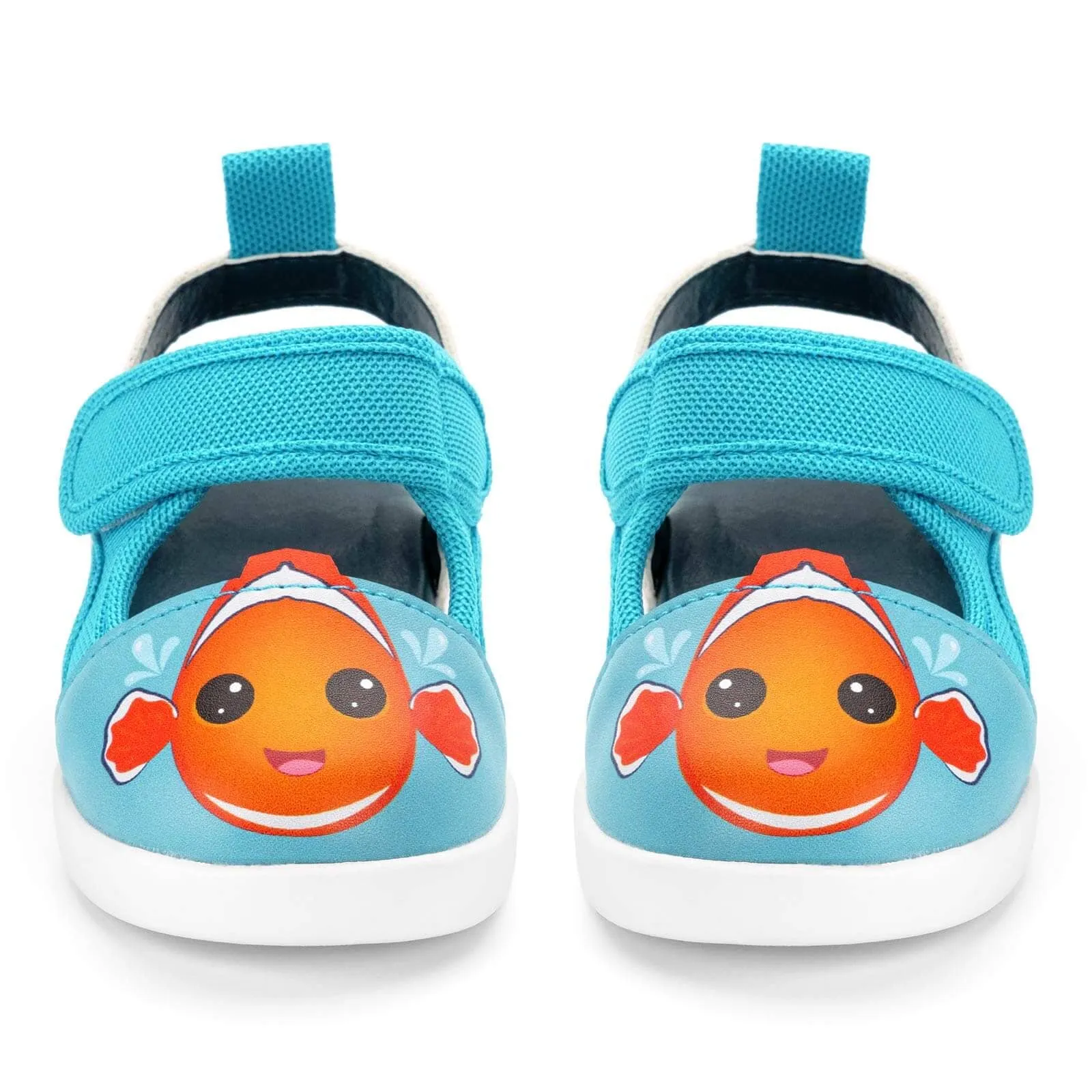 Clownfish Squeaky Toddler Sandals |  Blue/Orange